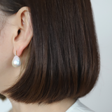 K10 Baroque Pearl Diamond Pierce