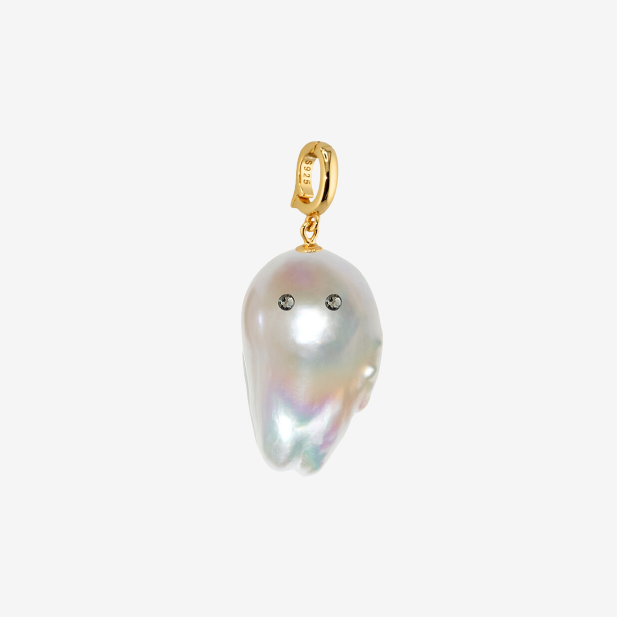 Ghost Baroque Pearl Pendant Top – LARICA Ghost Baroque Pearl Pendant Top – LARICA