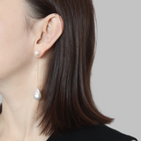 Baroque Pearl 2way Long Chain Pierce