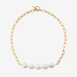 Coin Pearl Necklace
