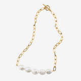 Coin Pearl Necklace
