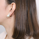 Baroque Pearl Stud Pierce/Earring
