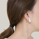 Baroque Pearl Stud Pierce/Earring