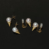 Ice Cream Pearl Pierce/Earring