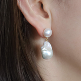 Classic Baroque Pearl Pierce/Earring