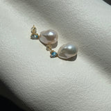 Stone Baroque Pearl Pierce
