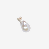 K10 Baroque Pearl Diamond Pierce