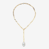 Baroque Pearl Y Necklace