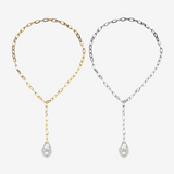 Baroque Pearl Y Necklace