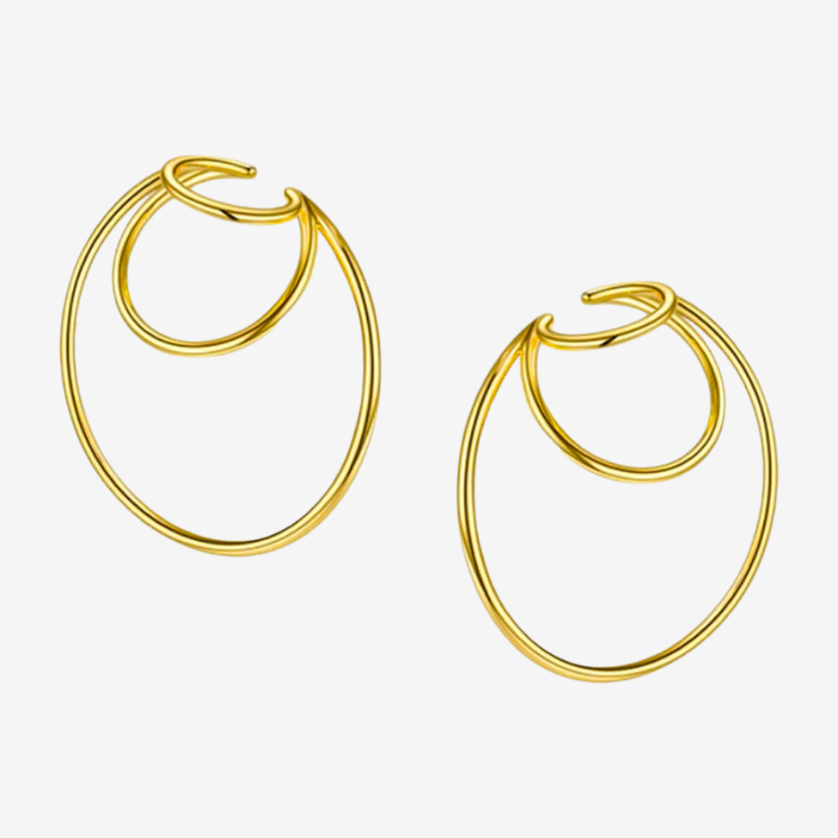 Triple Circle Ear Cuff