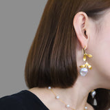 Flower Baroque Pearl Pierce