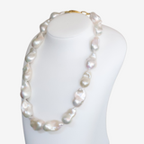 Big Baroque Pearl Necklace