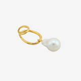 Double Line Baroque Pearl Ear Cuff