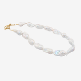 Baroque Pearl Statement Necklace