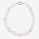 Big Baroque Pearl Necklace