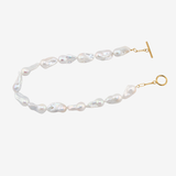 Baroque Pearl Statement Necklace