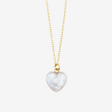Heart Pearl Necklace
