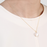 Heart Pearl Necklace