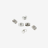 【Pierce Catch】Stainless Steel 316L(Silver / 5ペア)