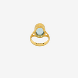 Natural Stone Ring(Blue Topaz)