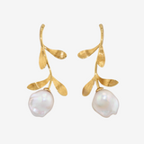 Flower Baroque Pearl Pierce