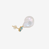 Stone Baroque Pearl Pierce