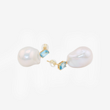 Stone Baroque Pearl Pierce