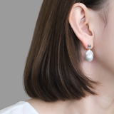 Stone Baroque Pearl Pierce