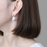 Stone Baroque Pearl Pierce