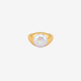 Coin Pearl Ring