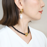 【受注品】Shell Motif Natural Stone Necklace