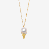 Ice Creem Pearl Necklace