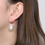 Baroque Pearl Drop Pierce/Earring