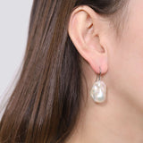 Baroque Pearl Drop Pierce/Earring