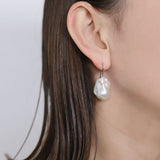 Baroque Pearl Drop Pierce/Earring