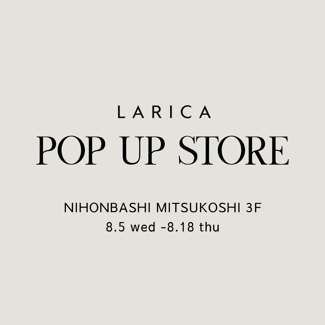 【初出店】日本橋三越POP UP開催のお知らせ