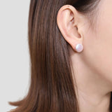 Coin Pearl Earrings