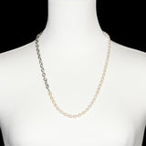 Pearl×Chain Necklace（Short）