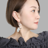Flower Baroque Pearl Pierce