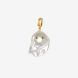 Ghost Baroque Pearl Pendant Top