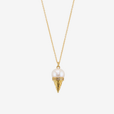 Ice Creem Pearl Necklace