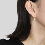 ［larica petit］Pearl Hook Pierce （8.5mm）