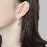 Ice Creem Pearl Pierce/ Earring