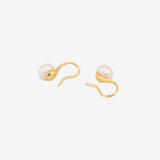 ［Larica Petit］Pearl Hook Earrings （8.5mm）