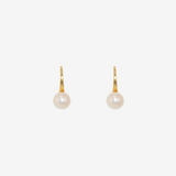 ［Larica Petit］Pearl Hook Earrings （6.5-7mm）