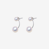 ［Larica Petit］Double Pearl 2way Earrings