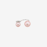 ［Larica Petit］Color Double Pearl 2way Earrings