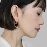 Loose Line Plate Earrings