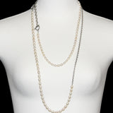 Pearl×Chain Necklace（Long）