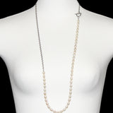 Pearl×Chain Necklace（Long）